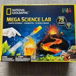 National Geographic Amazing Earth Science Kit - Blue and Yellow